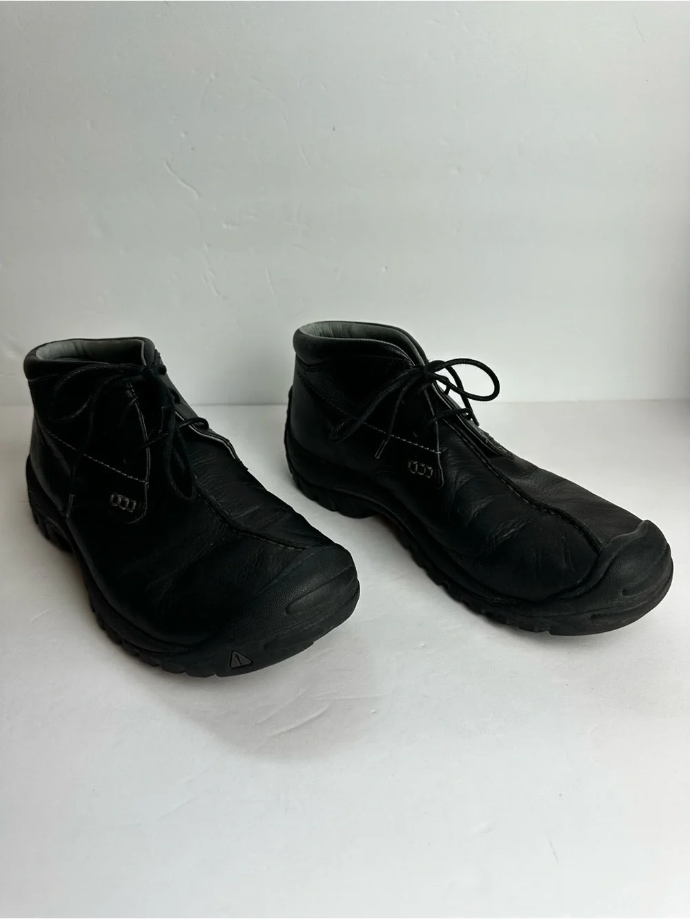 Keen Leather Chukka Boots Men's Size 11.5 EU 45 Shoes Lace Up Waterproof Hiking